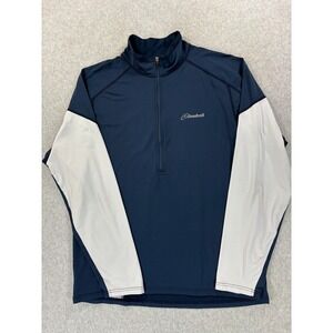 Cloudveil 1/2 Zip Long Sleeve Athletic Pullover (Men's Large) Blue